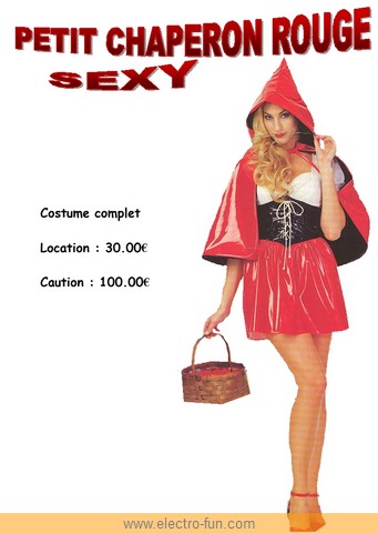 PETIT CHAPERON ROUGE SEXY