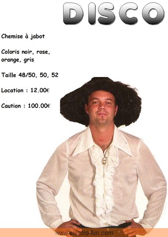 CHEMISE A JABOT