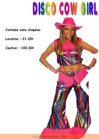 DISCO COW GIRL